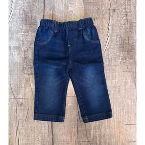 Cat & Jack Baby Boys Dark Wash Jeans – Size 6-9 Months